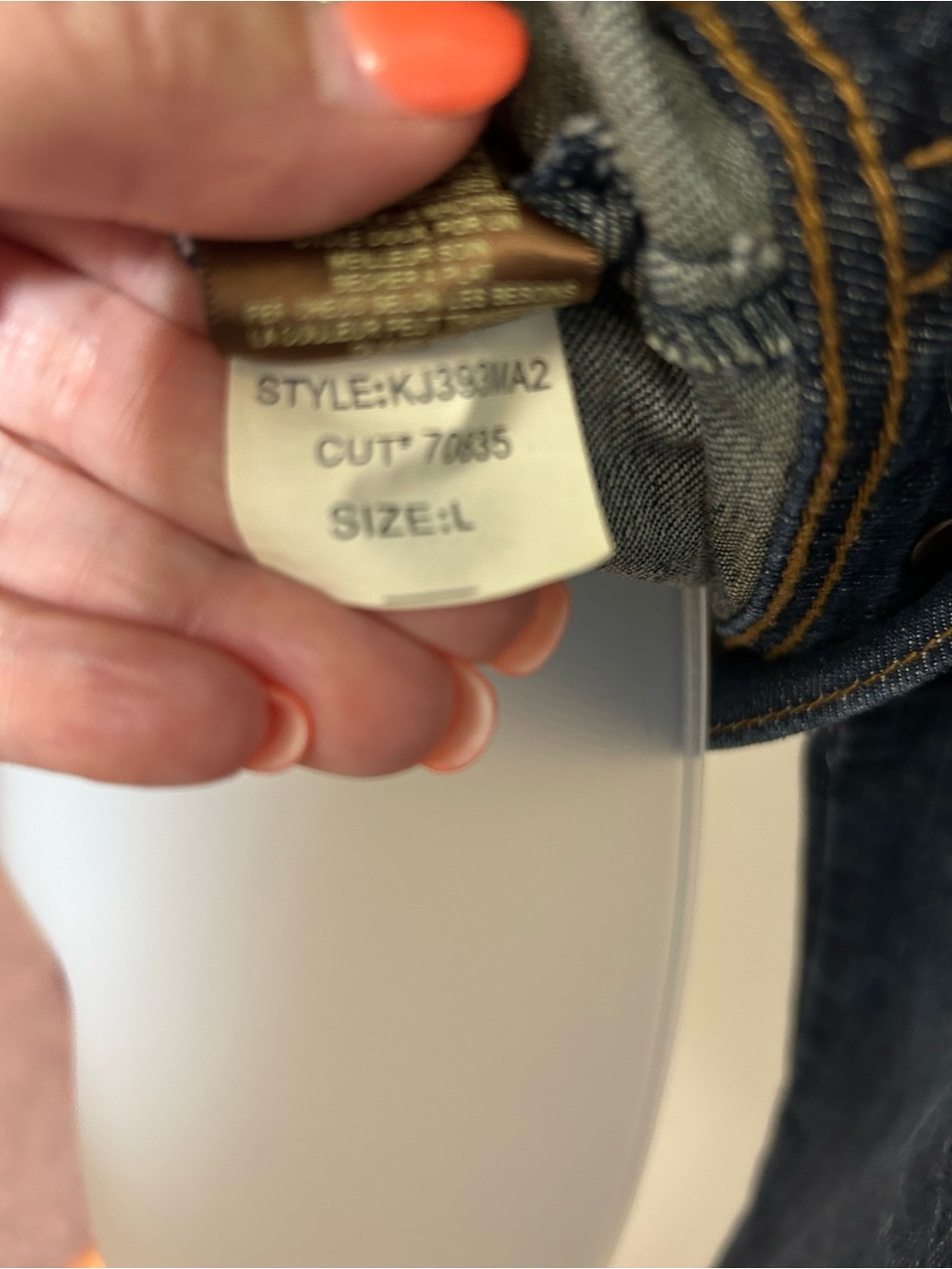 Kut from the Kloth Denim Helene Trucker Jacket - Picture 4 of 5